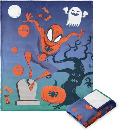 Vista 15 de Northwest Spider-Man - Manta de seda táctil, 50 x 60 pulgadas, color pavtir