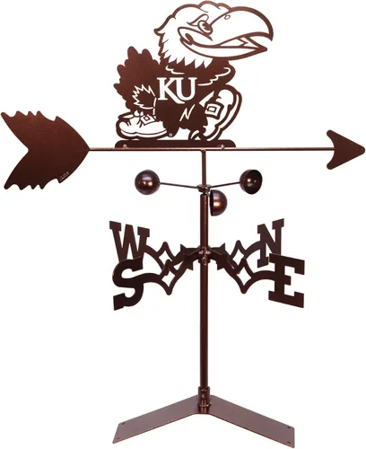Vista 4 de SWEN Products Kansas Jayhawks Veleta (montaje ajustable incluido)