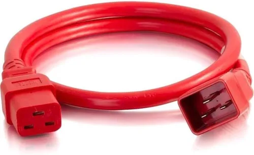 Vista 102 de Cable de alimentación C2G, cable de extensión corto, cable de extensión de alimentación, cable de alimentación de bloqueo, 10A, 250V, negro, 1 pie