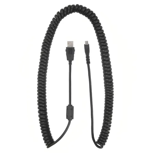 Vista 8 de ECS Cable de repuesto compatible con Philips SpeechMike Premium Touch, SpeechMike Premium y SpeechMike III, USB rizado de 2.5 a 5.5 pies, el 95%