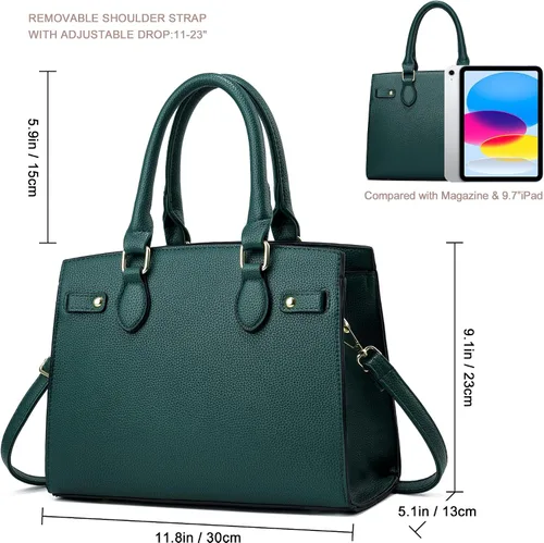 Vista 3 de Carteras y bolsos para mujer, bolso de mano de moda con asa superior