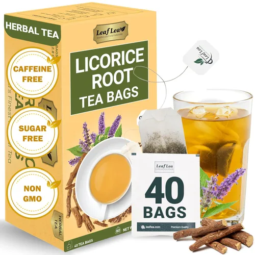 Vista 80 de LeafLea Bolsas de té de melón amargo natural, 40 bolsas de té de hierbas Cundeamor - Té de frutas Melon Amargo Gohyah Apoyo para el bienestar