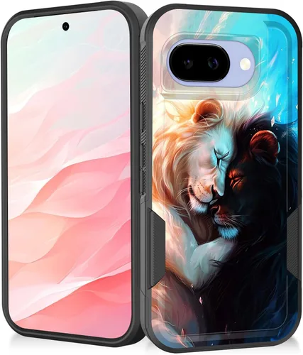 Vista 124 de Funda para Pixel 7a, resistente de doble capa híbrida de policarbonato duro de goma suave a prueba de golpes para Google Pixel 7A 6.1 pulgadas