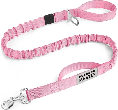 Vista 10 de Correa de cuerda elástica para perros Outdoormaster; para mayor seguridad y comodidad de su perro., M