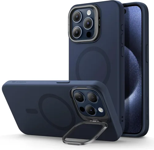 Vista 81 de ESR Funda para iPhone 13 Pro, compatible con MagSafe, protección de grado militar a prueba de golpes, soporte de anillo de cámara integrado, funda