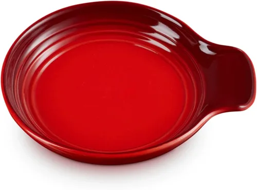 Vista 14 de Le Creuset Signature - Reposacuchares de cerámica, 6 pulgadas, alcachofa