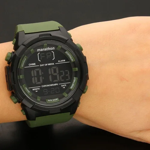 Vista 4 de Timex Reloj digital Marathon by Timex de 1969in para hombre