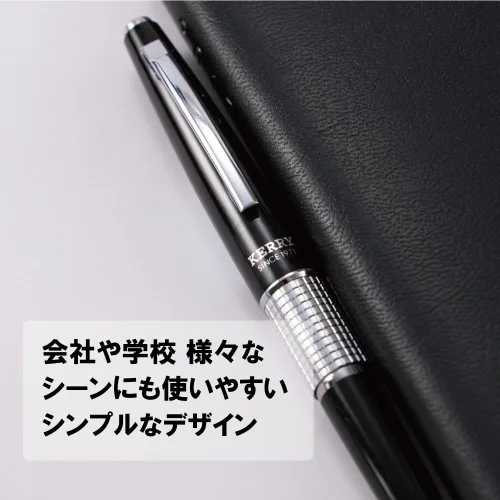 Vista 2 de Pentel Lápiz Mecánico Kerry, 0.5mm, Negro (P1035-AD)