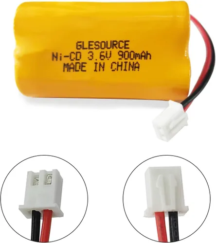 Vista 2 de Batería de emergencia de señal de salida Ni-Cd de 3.6V 900mAh, repuesto para Exitronix 10010037, Max Power B2-0031 MH468886, Unitech LEDR-1 6200RP