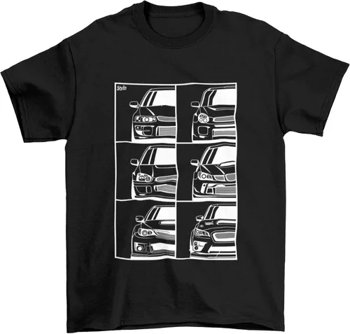 Vista 34 de Subie Generation Cars - Camiseta de manga corta para adultos, mecánico japonés de carreras, regalo para amantes de los automóviles, entusiastas