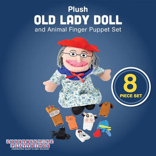 Vista 2 de Había una anciana que. Juego de marionetas