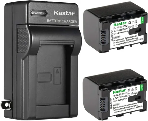 Vista 5 de Kastar Reemplazo del cargador de batería de pared de CA para JVC GZ-HM350 GZ-HM390 GZ-HM430 GZ-HM435 GZ-HM440 GZ-HM445 GZ-HM446 GZ-HM450 GZ-HM550