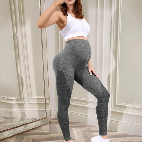 Vista 5 de Wide Leg Sweatpants Women Women's Four Seasons Breathable Seamless Yoga Clothing Fitness Sweatpants for Women