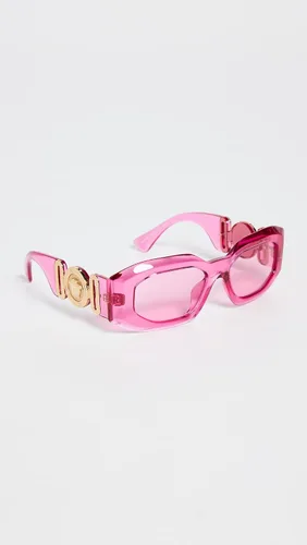 Vista 2 de Versace Gafas de sol rectangulares estrechas