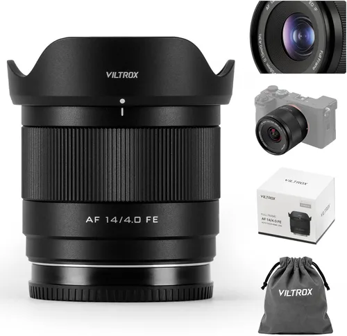 Vista 21 de VILTROX AF 0.354 in F2.8 Air E-Mount APS-C Lente Prime Ultra-Wide para Sony