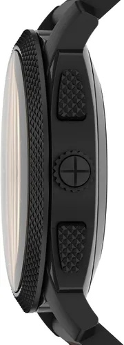 Vista 3 de Fossil Machine Gen 6 Reloj inteligente híbrido con Alexa integrado frecuencia cardíaca seguimiento de actividad oxígeno en sangre y notificaciones