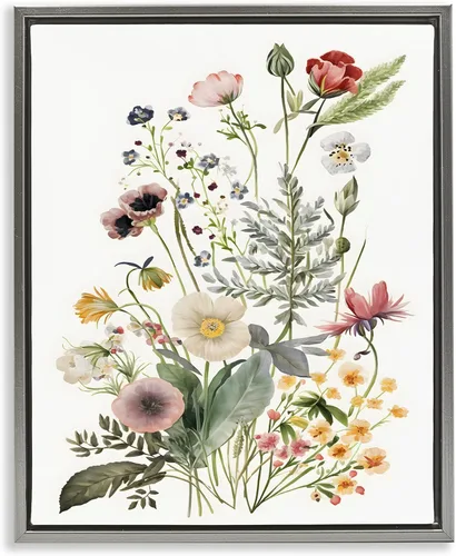 Vista 33 de Stupell Industries Stellar Design Studio - Lienzo decorativo con marco flotante, gris, 17 x 21 pulgadas, fácil de colgar y resistente, fabricado
