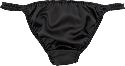 Vista 5 de Satini Tanga Bikini Bragas de satén para mujer