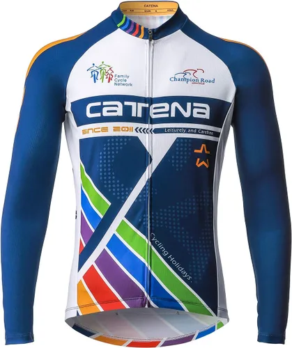 Vista 2 de Camiseta de ciclismo para hombre, manga corta, para correr, absorbe la humedad, camiseta deportiva para entrenamiento