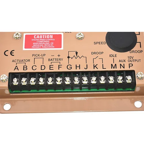 Vista 2 de Controlador electrónico de velocidad del motor Gobernador ESD5500E Generador Genset Partes Generador Regulador Regulador