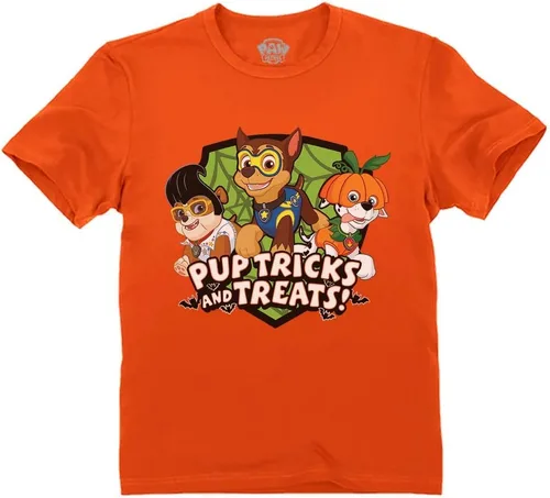 Vista 11 de Tstars Paw Patrol - Camisa de Halloween para niños pequeños, Chase Skye Boo-day / Negro