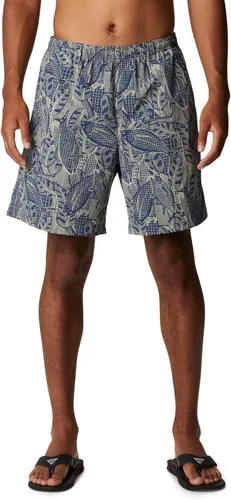 Vista 44 de Columbia Super Backcast - Pantalón corto de agua para hombre Impresión de tinte negro