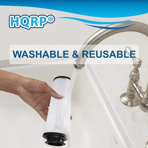 Vista 8 de HQRP Paquete de 2 filtros HEPA compatibles con Hoover Windtunnel, EmPower, TurboPower 4900, 4600, Savvy TurboPOWER 7300, 7400 aspiradora vertical