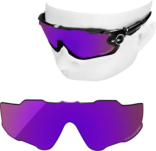 Vista 2 de OOWLIT Replacement Lenses Compatible with Oakley Jaw-breaker OO9290 Sunglass