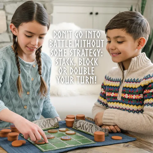 Vista 5 de MindWare Skor: Un juego de mesa de estrategia de apilamiento para niños de 6 años en adelante, apto para la familia, juegos de recolección