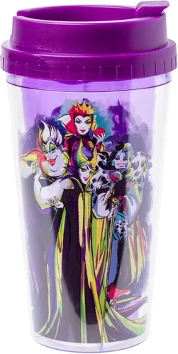 Vista 17 de Silver Buffalo Marvel Avengers Taza de viaje con diseño de Spider-Man, Capitán América, Thor, Hulk e Iron Man, de doble pared, con tapa de cierre