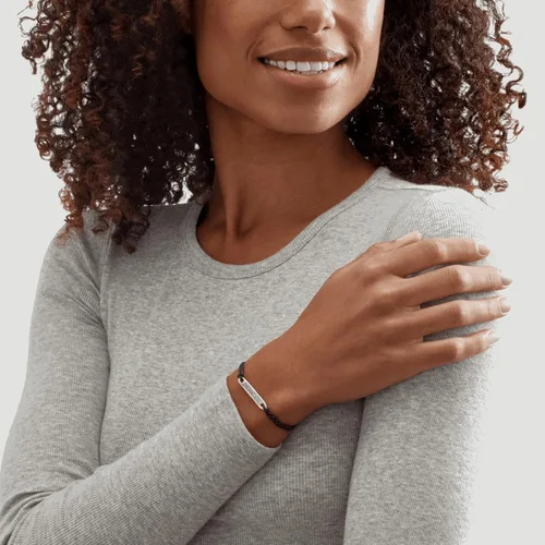 Vista 3 de Silpada Be the Light Petite Bar Link Bracelet in Sterling Silver 1025