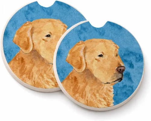 Vista 96 de Caroline's Treasures SS4767-BUCARC - Juego de 2 portavasos para automóvil, diseño de bulldog inglés, absorbentes para automóvil, portavasos