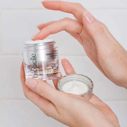 Vista 4 de Biopelle Crema hidratante facial Tensage Growth Factor Advanced con índice de biorepar SCA 6, 1 onza