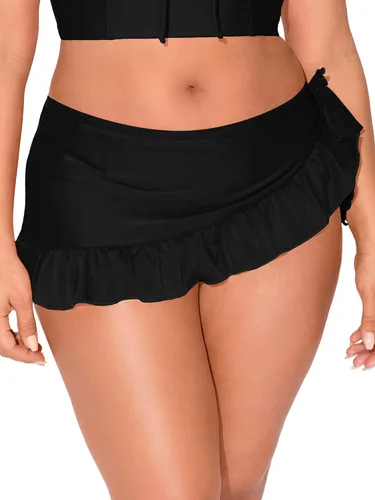 Vista 5 de Smart & Sexy Falda de natación estándar con lazo lateral para mujer