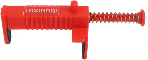 Vista 6 de Herramientas de fontanero de revestimiento de ladrillo 2PCS Herramienta de medición de nivelación de ladrillos para construcción de edificios (rojo)