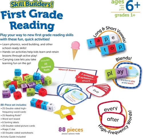 Vista 5 de Learning Resources ¡Constructores de habilidades! Conjunto de actividades
