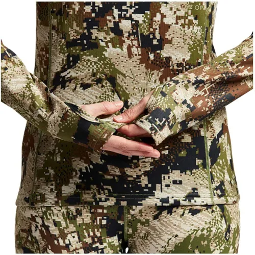 Vista 6 de SITKA Gear Camiseta de manga larga de camuflaje de peso medio para mujer