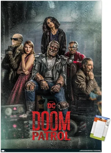 Vista 12 de Trends International DC Comics TV Doom Patrol - Póster de pared de hoja del grupo uno