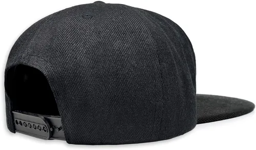 Vista 5 de Snapback Hats for Men Black Trucker Flat Bill Mens Fitted Colorado Classic Baseball Cap