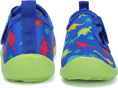 Vista 3 de FANTURE Zapatos de agua para niños y niñas, lindas sandalias acuáticas, playa, piscina, parque acuático, tenis acuáticos, para niños pequeños