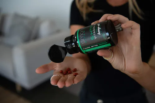Vista 5 de SmarterVitamins 200 mg 5-HTP + vitamina B6, liberación prolongada, 60 cápsulas blandas, 30 porciones