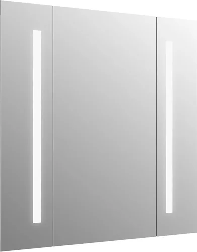 Vista 12 de KOHLER 99001-NA Verdera - Botiquín de baño de 15 pulgadas de ancho x 30 pulgadas de alto con espejo de aumento, gabinete de pared de baño empotrado