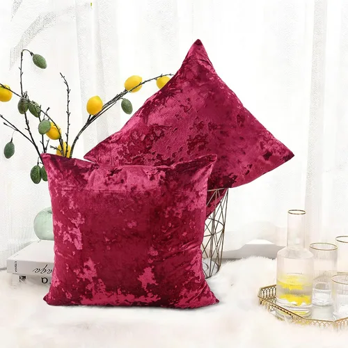 Vista 14 de Juego de 2 fundas de almohada lumbares decorativas de terciopelo abstracto de 14 x 26 pulgadas, fundas de almohada rectangulares de lujo suaves