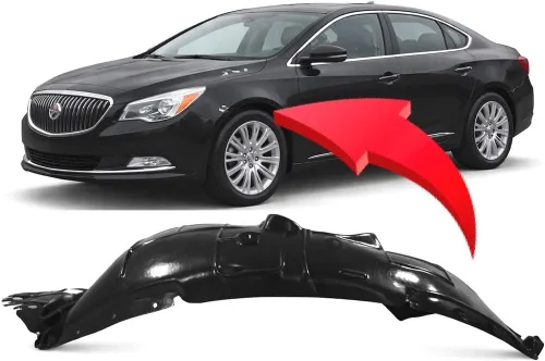 Vista 61 de FitParts Compatible con Toyota Camry 2015-2018 Front Right Fender Liner
