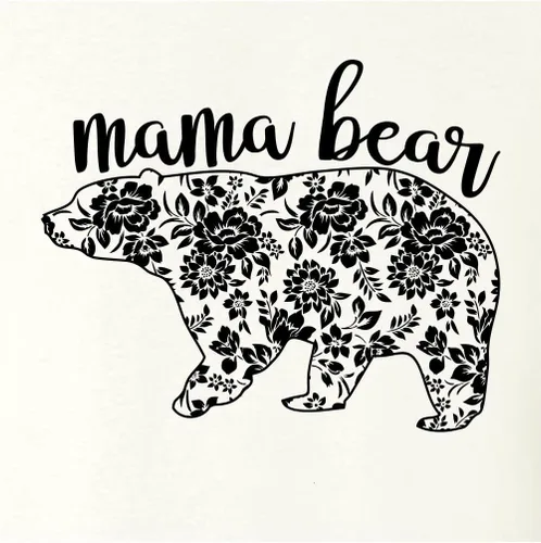 Vista 4 de Go All Out Sudadera con capucha para el día de la madre para hombre y mujer con diseño de flores