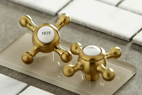 Vista 5 de Kingston Brass KS1167BX - Grifo de baño extendido de 8 pulgadas, latón cepillado