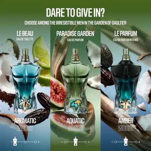 Vista 5 de Jean Paul Gaultier Le Beau Paradise Garden Eau de Parfum for Men
