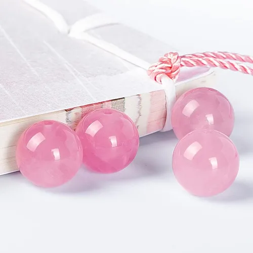 Vista 2 de Pulsera de cuentas de cristal curativo natural, pulsera de regalo ajustable para parejas