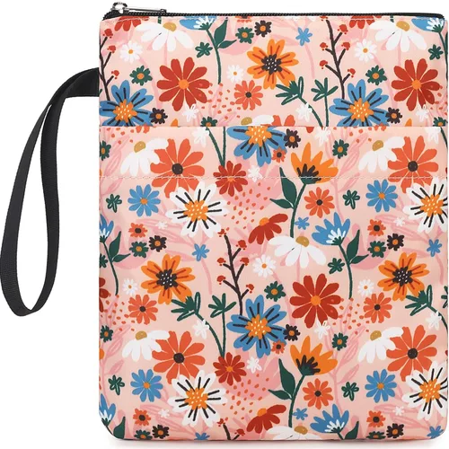 Vista 14 de DSIUE Funda para Libros Cubiertas de Libros Protector de Libros con Cremallera Tela Lavable para Adolescentes Adultos Amantes de los Libros Maestros