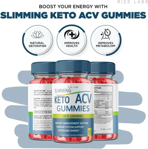 Vista 3 de Paquete de 3 gomitas adelgazantes Keto – Gomitas adelgazantes Keto ACV adelgazantes para pérdida de peso adelgazantes Keto con suplemento de vinagre